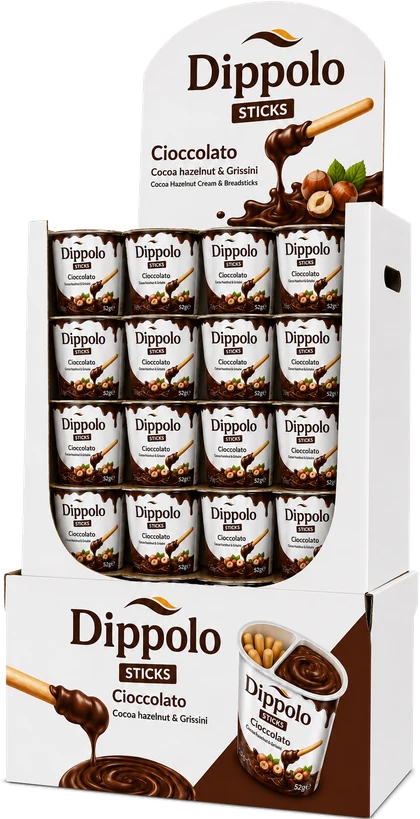 Dippolo Cioccolato floor display unit