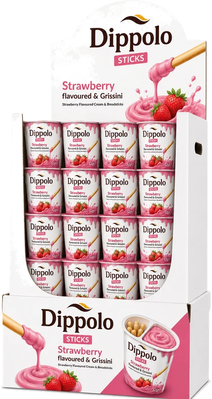 Dippolo Fragola floor display unit
